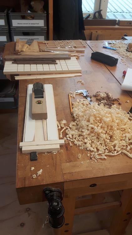 Schaafmal voor kumiko werk