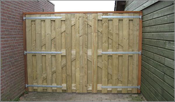 Poort Arjan Bos Houtmaatwerk