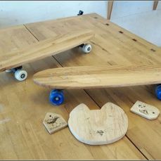 Skateboards, sleutelhangers en poezenkop
Kindercursus maart 2016