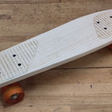 Skateboard
Uitgevoerd in essenhout door Jorrit de Jong