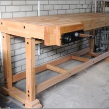 Meubelmakerswerkbank
Uitgevoerd in beukenhout door Peter Schoneveld